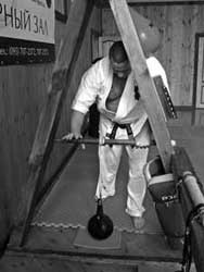 Накручивание ворота с весом